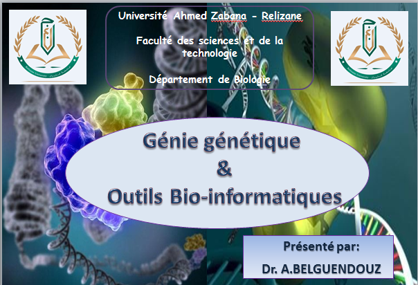 Cgénie génétique et outils bioinformatiqques